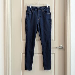 d. jeans Dark Blue Skinny Jeans High Waist Jeggings Size 8 27x28